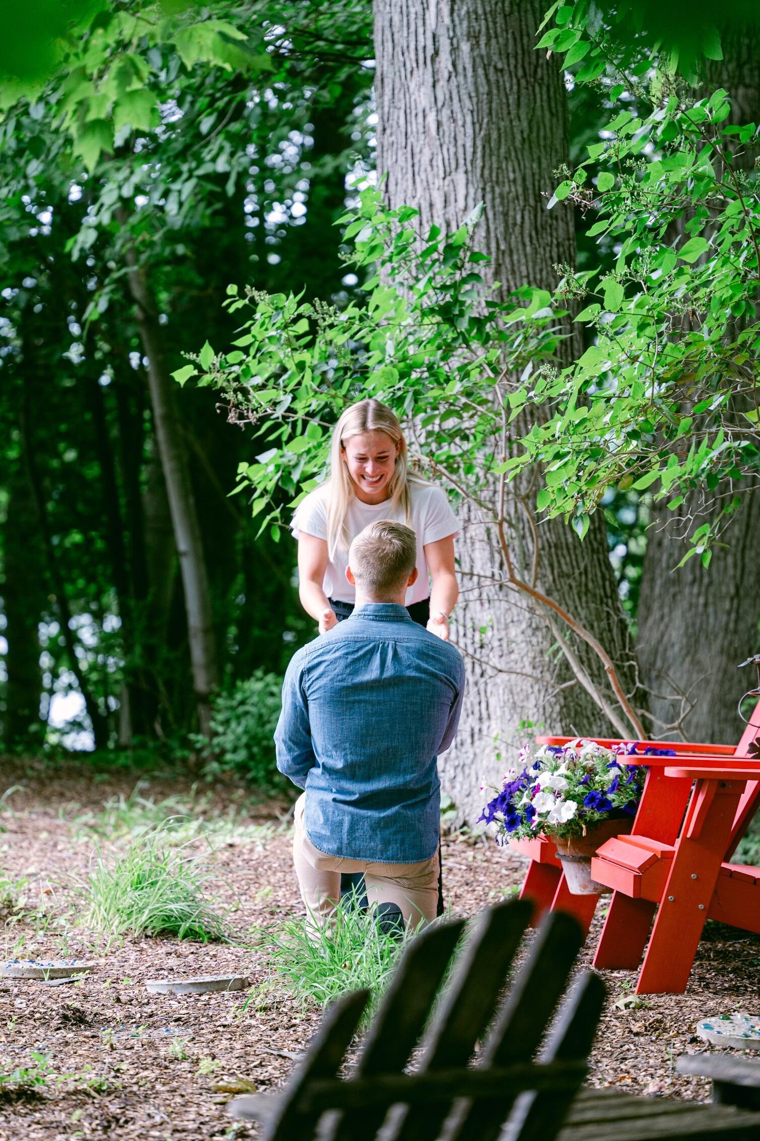 Got engaged! She said yes!