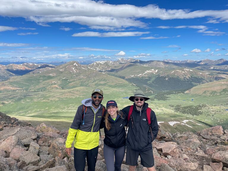 Over the holiday weekend, Charlotte traveled to Denver and visited Lucas. 