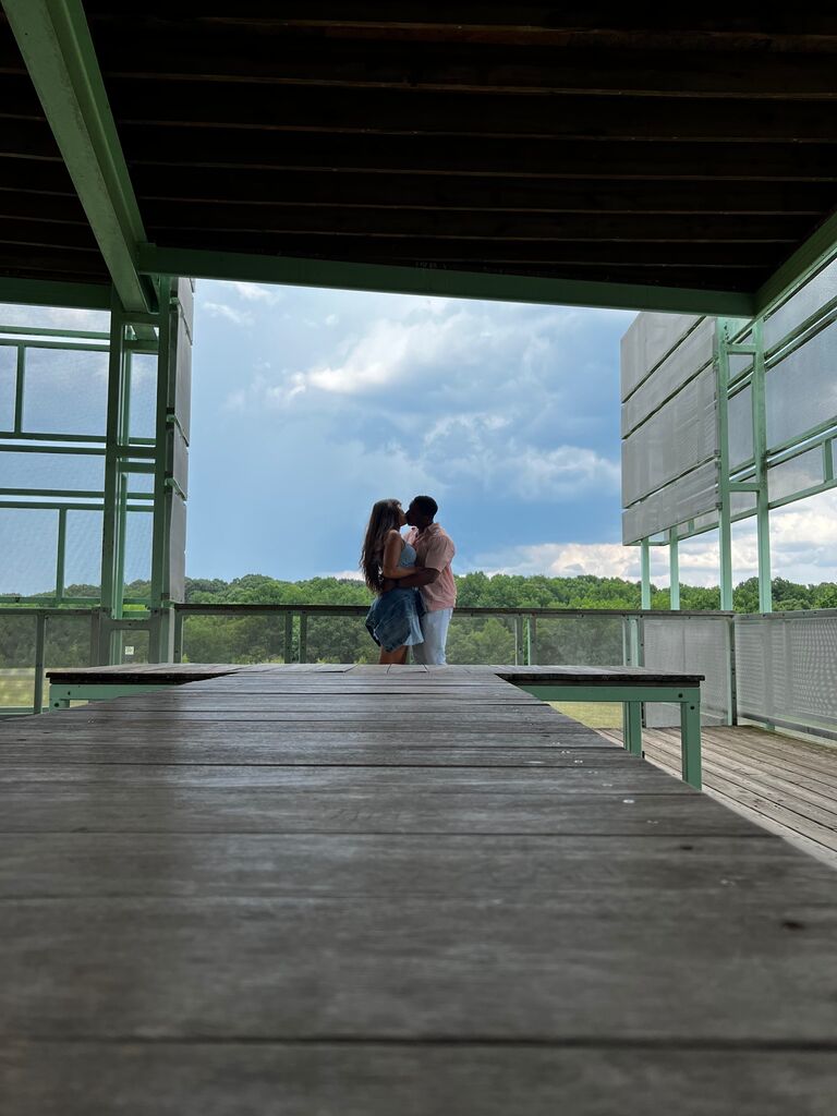 Mikey and Elianna officially started dating at the North Carolina Museum of Art 🖼️