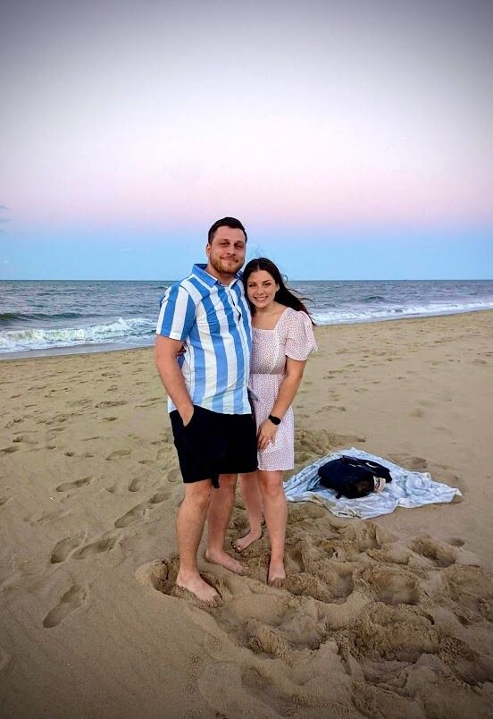 Surprise! It wasn't just a birthday trip! Jeffrey popped the big question! 
