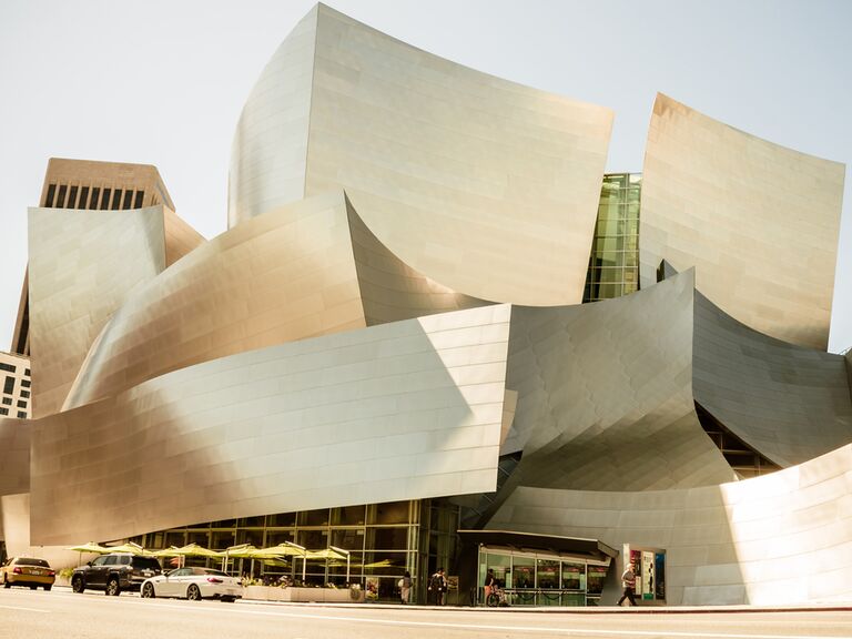 Walt Disney Concert Hall in Los Angeles, California