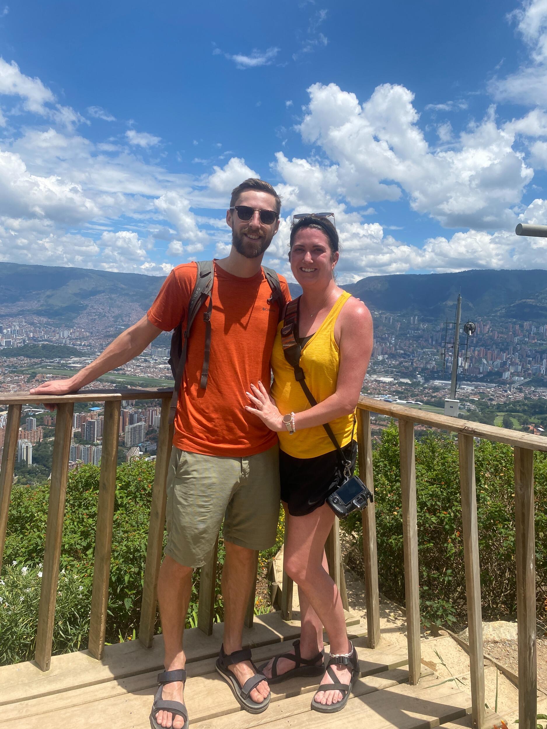 Left the United States to explore South America for the next 3 months.  