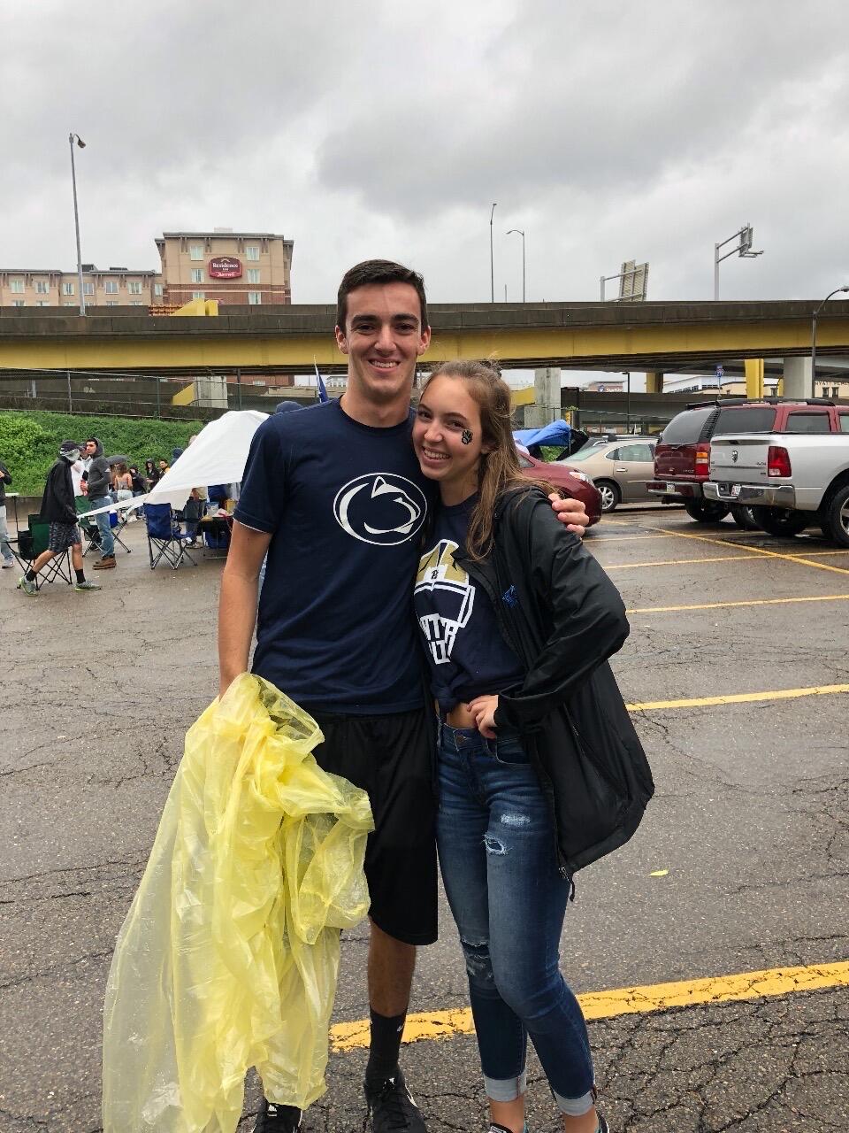 Over a year passes with Wes and Julia being distant friends, enjoying their senior years at their respective high schools. Julia starts college at the University of Pittsburgh and Wes starts at Penn State University. Mutual friends brought them back into each others' lives with the Pitt vs. Penn State Game.