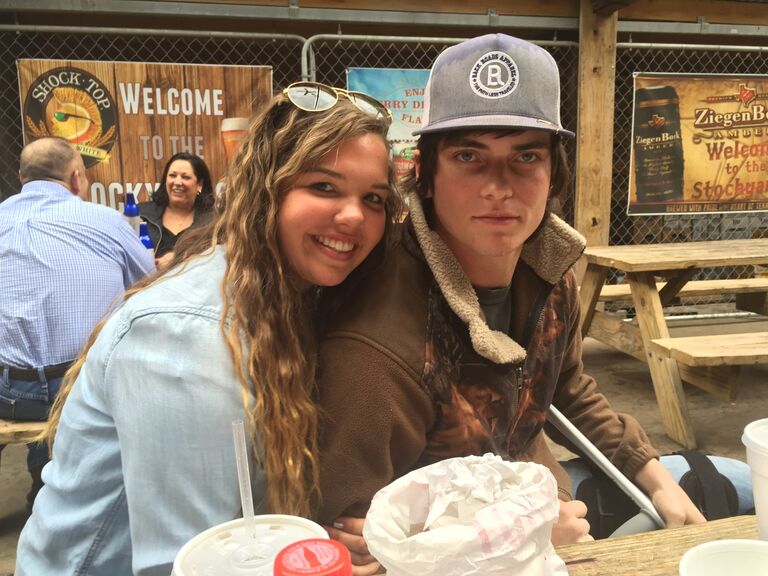 Our first date @ Love Shack in the Stockyards