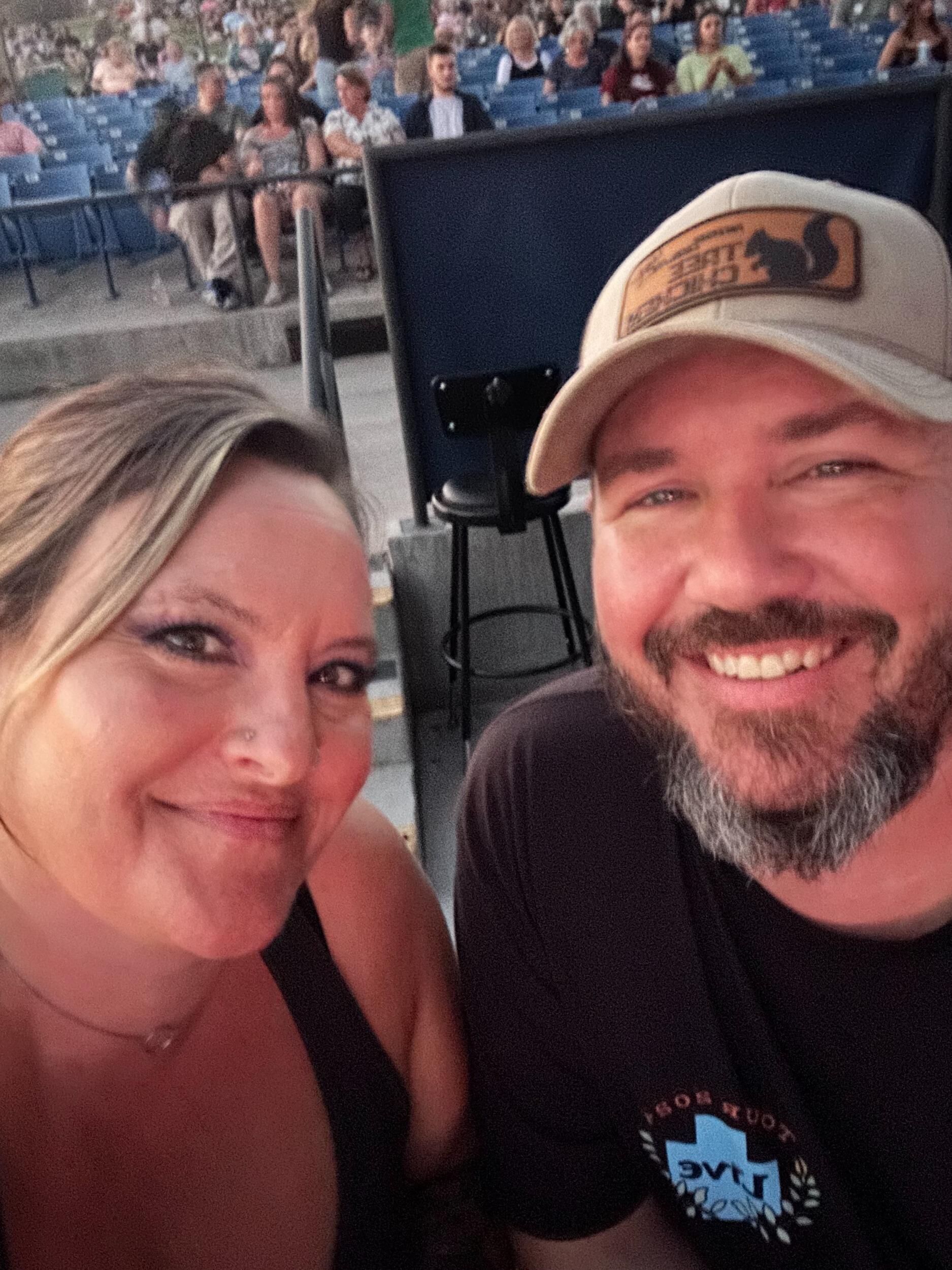 And one more concert. It was supposed to be Train and REO Speedwagon but REO didn't show. 