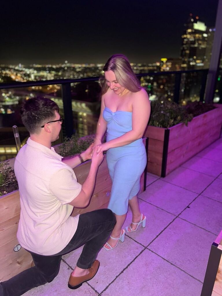 Got engaged in our favorite city Tampa/ St. Pete FL
