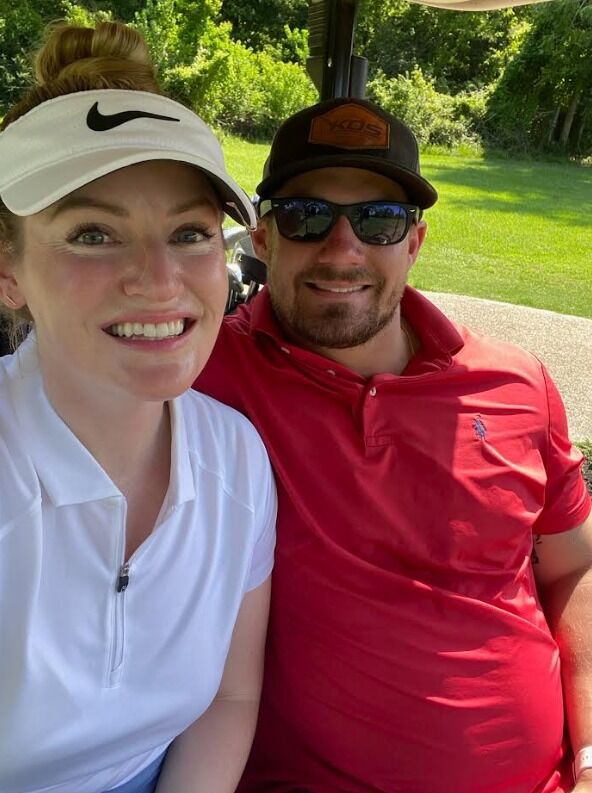 Luke and Kelly's first golf date together in Orange, TX - it was HOT!