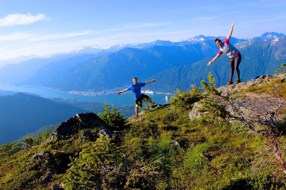 Hiking in Juneau, Alaska 
