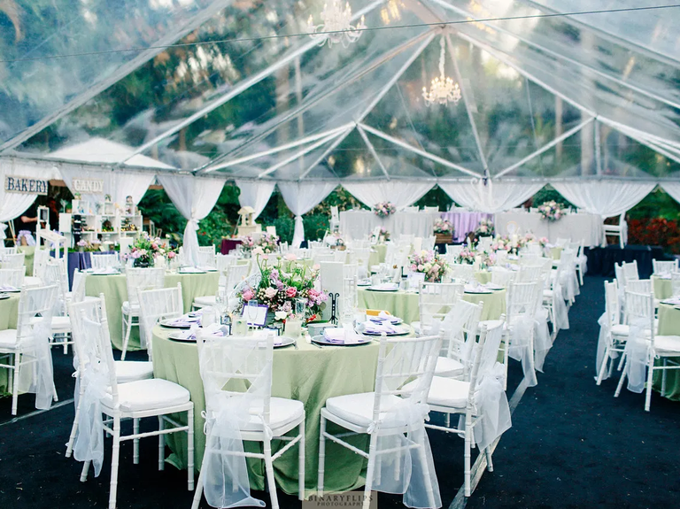 The Sunken Gardens for the best beach wedding venue in Florida