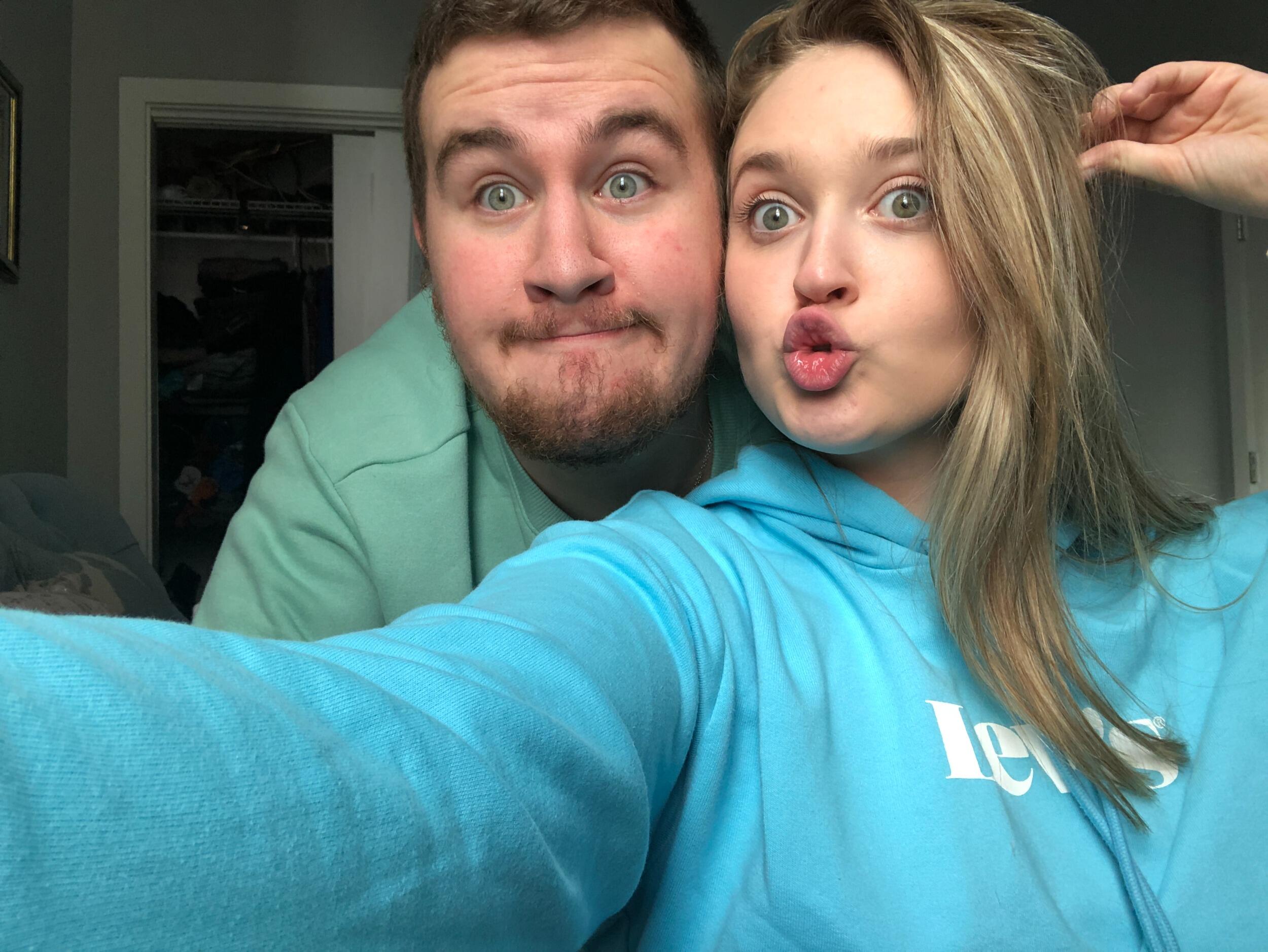 Zach and Haley's first road trip together! They traveled to Philly to visit Zach's sister and fiance. 