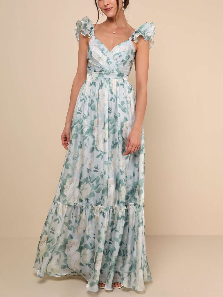 princess polly baby blue dress Dresses | Plus Floral Sequin Mesh Formal Black Tie Wedding Dress