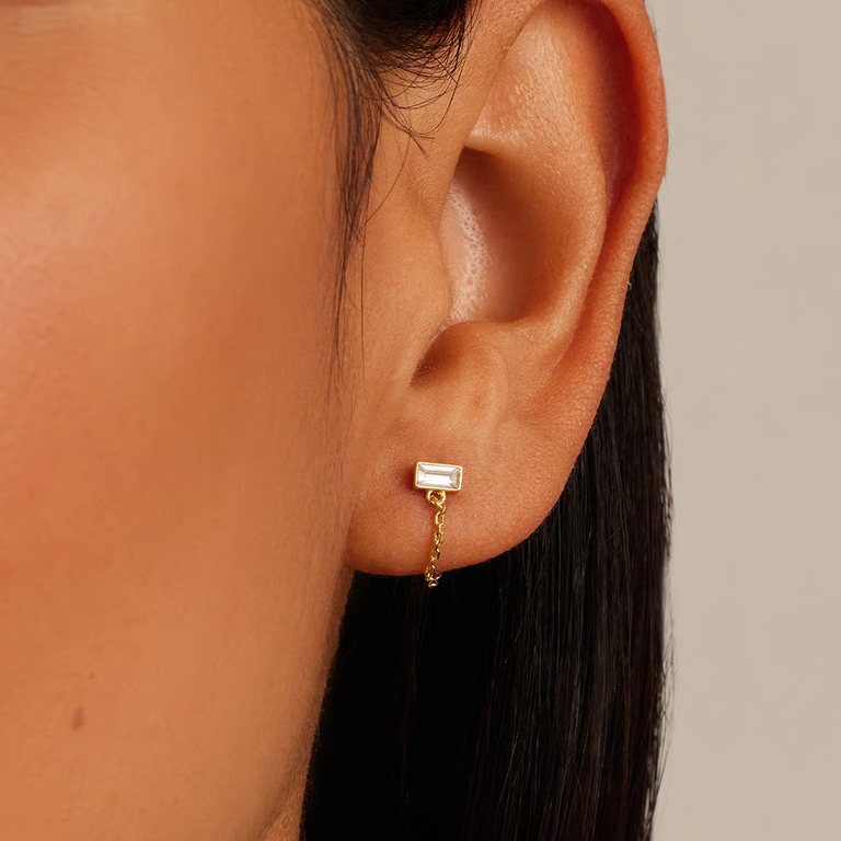 Crystal earrings for your boyfriend's mom