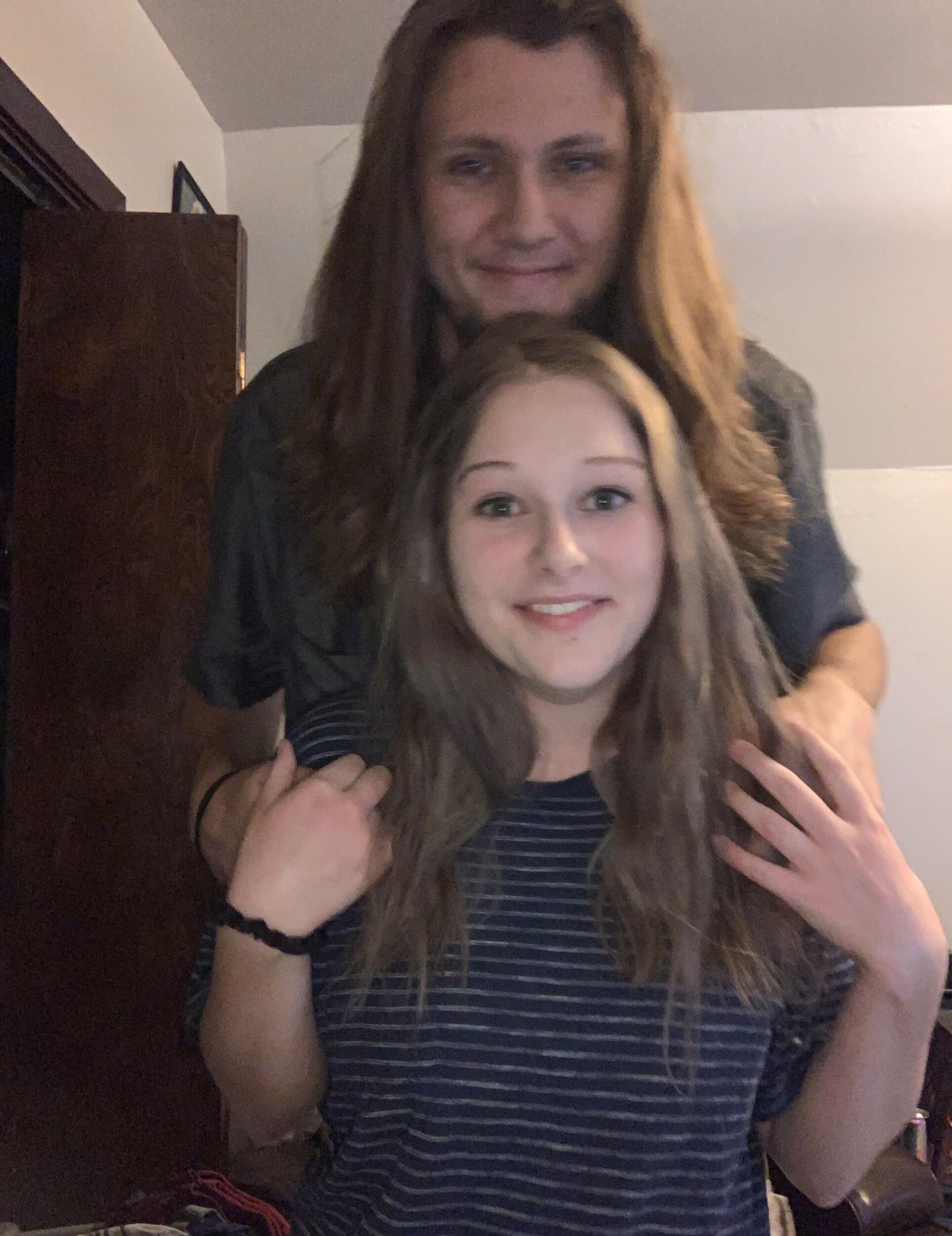 Home on a visit from college!