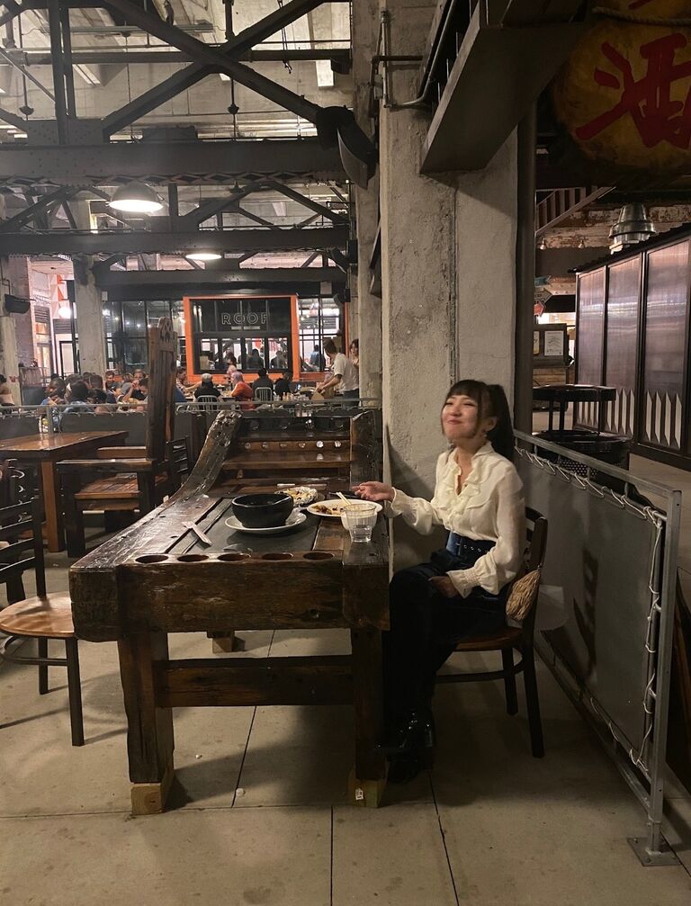 Started working at Jia together (Ponce City Market).