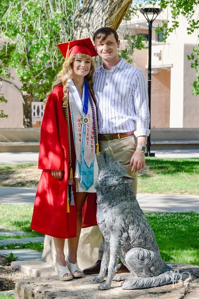 A week later, Danika graduated from the University of New Mexico's Combined BA/MD degree program.