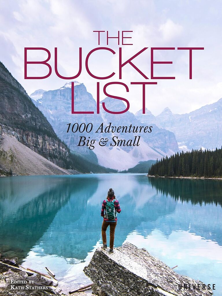 Bucket list adventure book