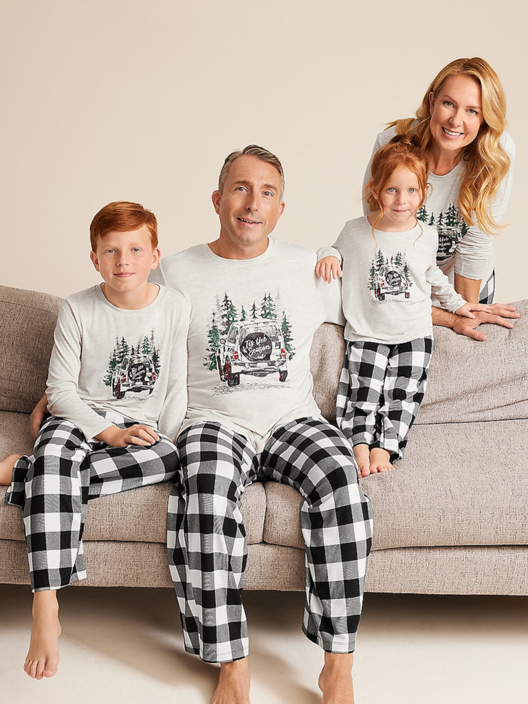 Best Dad Tartan Cotton Pyjamas, Best Daddy Pajamas, Best Dad Pjs