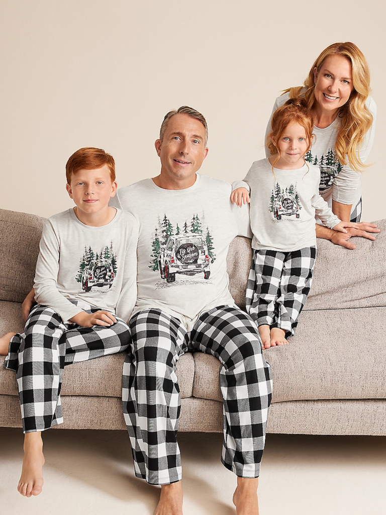 Cheap matching pajamas online for family