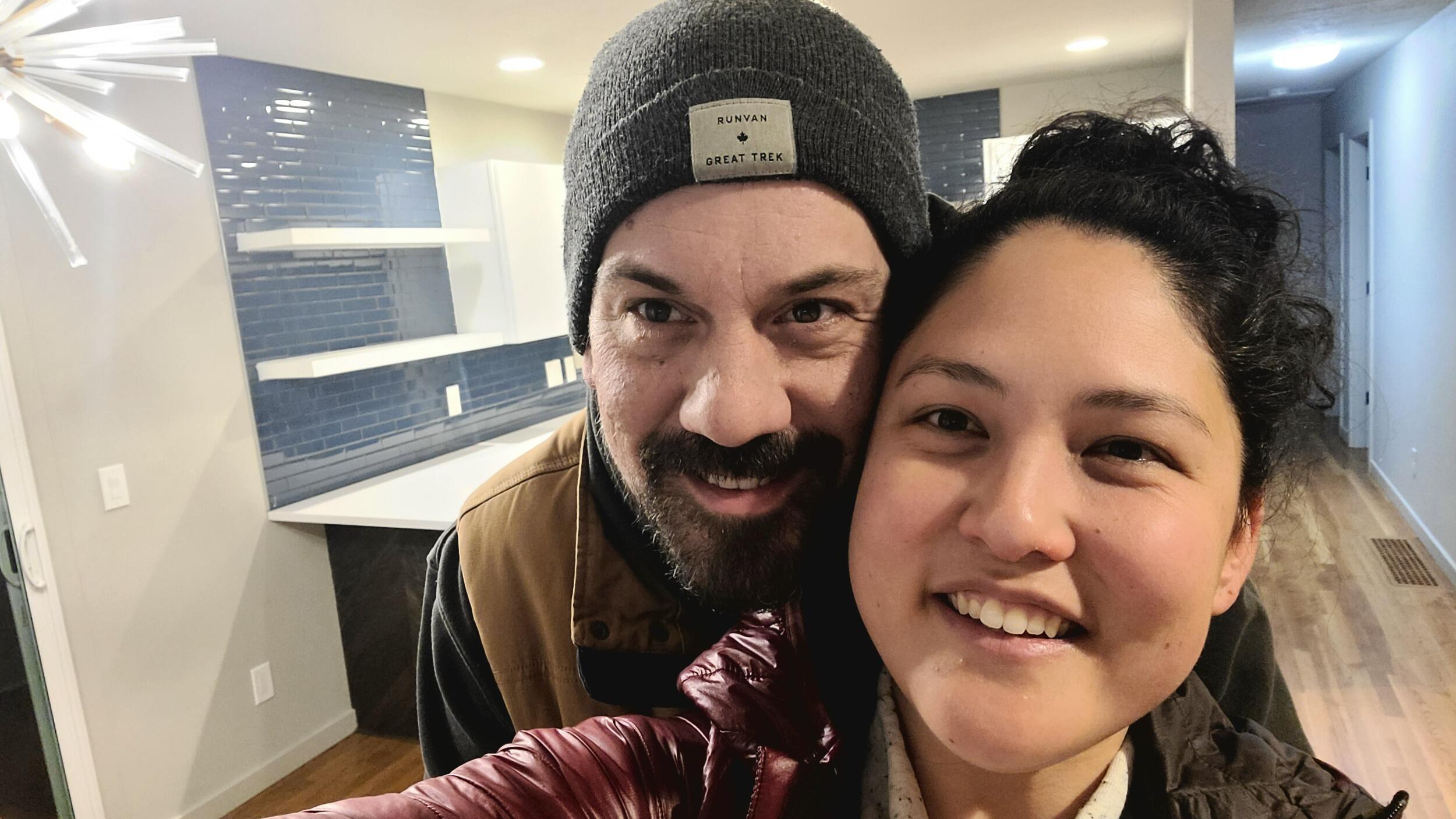 In February of 2021, Martin and Ashley buy their home on North Oberlin Street.