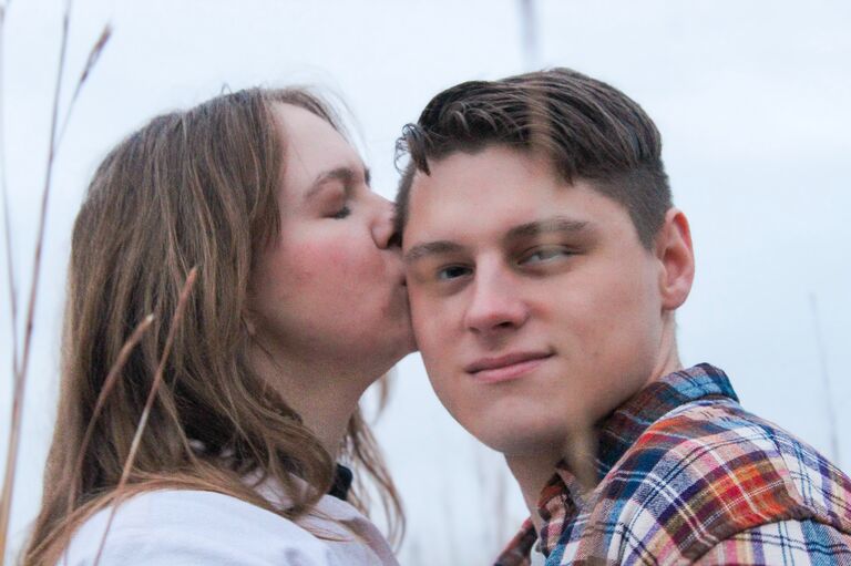 Looking to a bright future together 