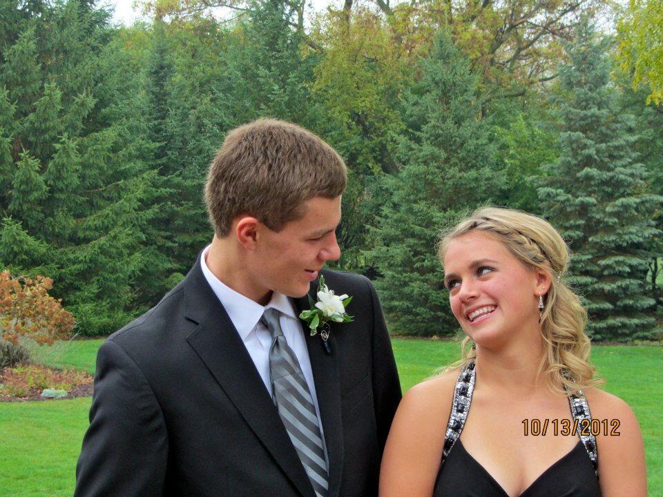 Our first homecoming together