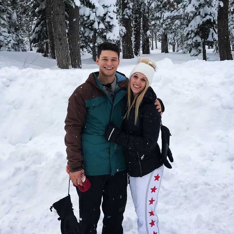 Kassi & Peter’s relationship endured its first real test when Peter invited Kassi to a ski weekend in Tahoe. Not only was this their first “big trip” together, but it was also the first time Kassi would meet Peter’s friends. As fate would have it, their drive up to the mountains coincided with one of the biggest snowstorms of the season. Peter tried to keep the conversation light as he nervously steered their two-wheel drive rental car through the storm. Their luck ran out at the base of the icy hill that wound up to their Airbnb. Their snow chains came loose and wrapped around the axle of the car, stranding them with no service and no roadside assistance. After cutting the chains with a friendly neighbor’s hedge clippers, Peter admitted defeat, ditched the car in an empty coffee shop parking lot, and hitchhiked a ride to their Airbnb. Adding insult to injury, when they went to retrieve the car in the morning, they found that it had been ticketed and towed (what luck!). Through it all, they learned they could lean on each other when the stress was too much to bear. And better yet, they still managed to enjoy the small moments of joy buried amidst the chaos of the weekend.