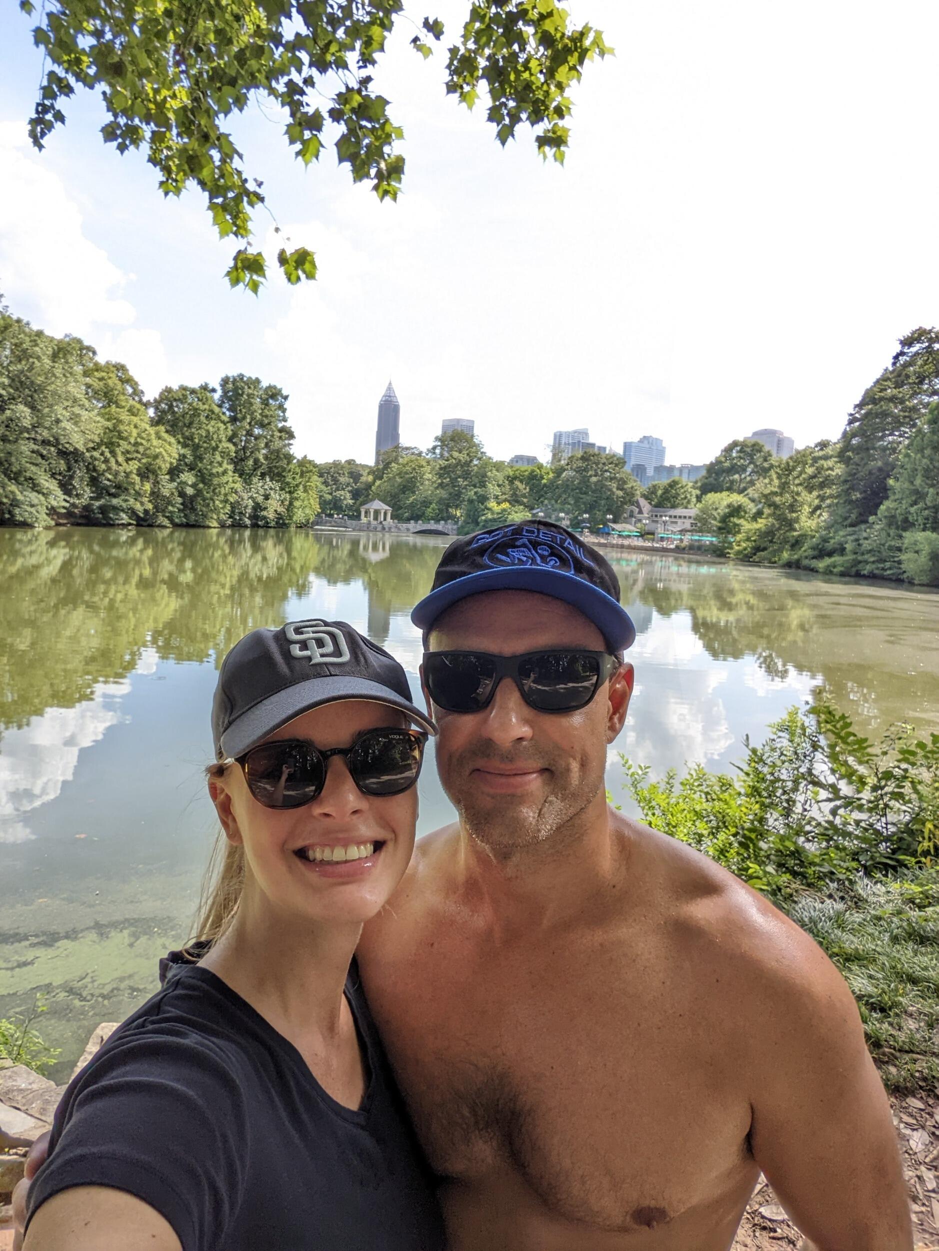 Atlanta, Georgia.
This is when we started our long-distance relationship. 