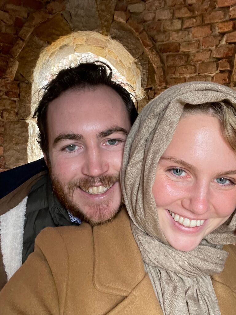 Well, Christmas came and went, and it seemed as though Christopher was making more and more romantic gestures, one of which being a trip to Castello Di Amorosa, the gorgeous castle winery in Napa. Ellie was sure that this would be where he would get down on one knee...