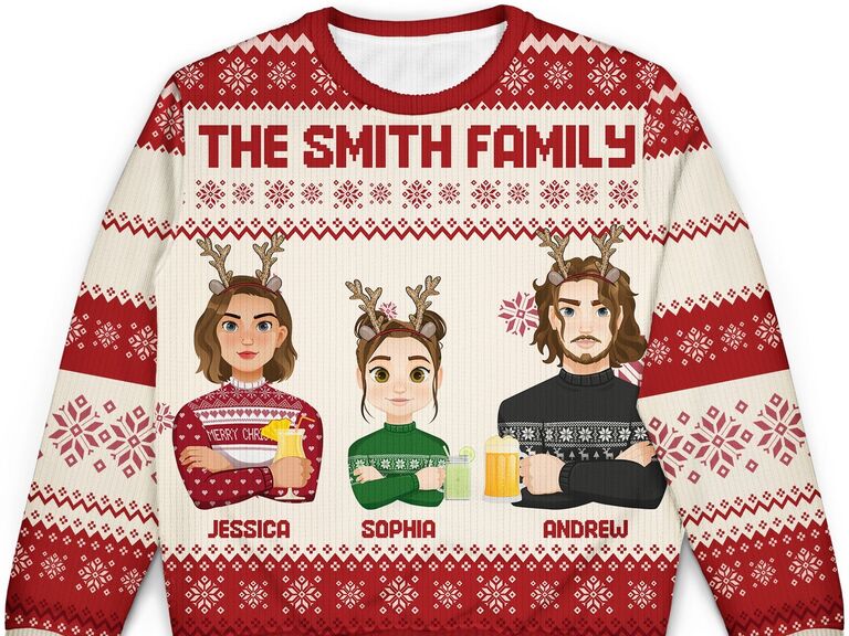 Couple on sale holiday sweaters