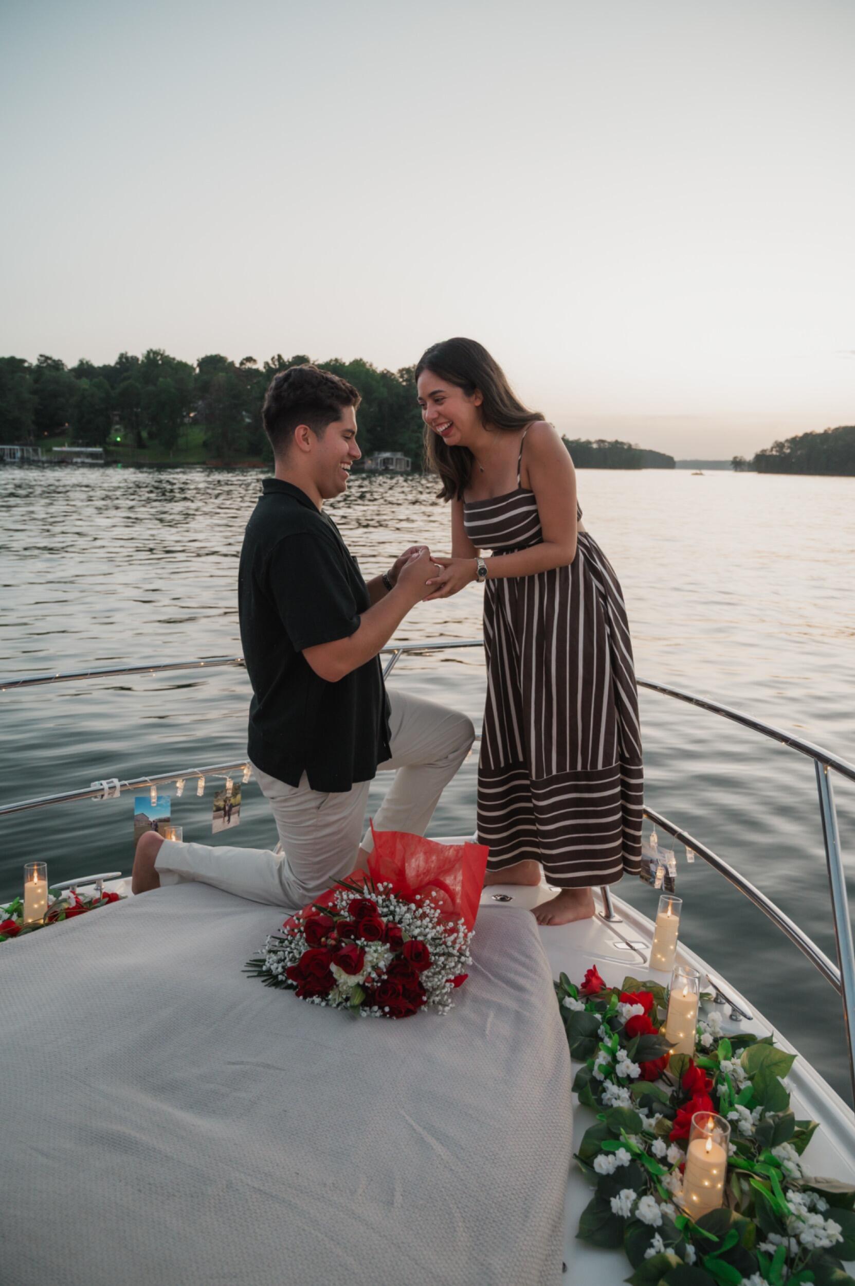 Five years later — just a few months after our 5th anniversary — Daniel finally popped the question! 💍❤️

It was the perfect moment to begin the next chapter of our lives.