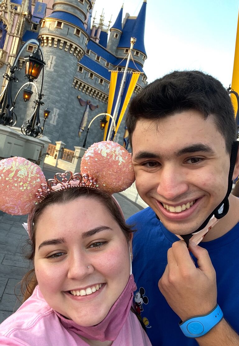 Jeremy surprises Emily with a trip to Disney World in Orlando Florida for her 22nd birthday.