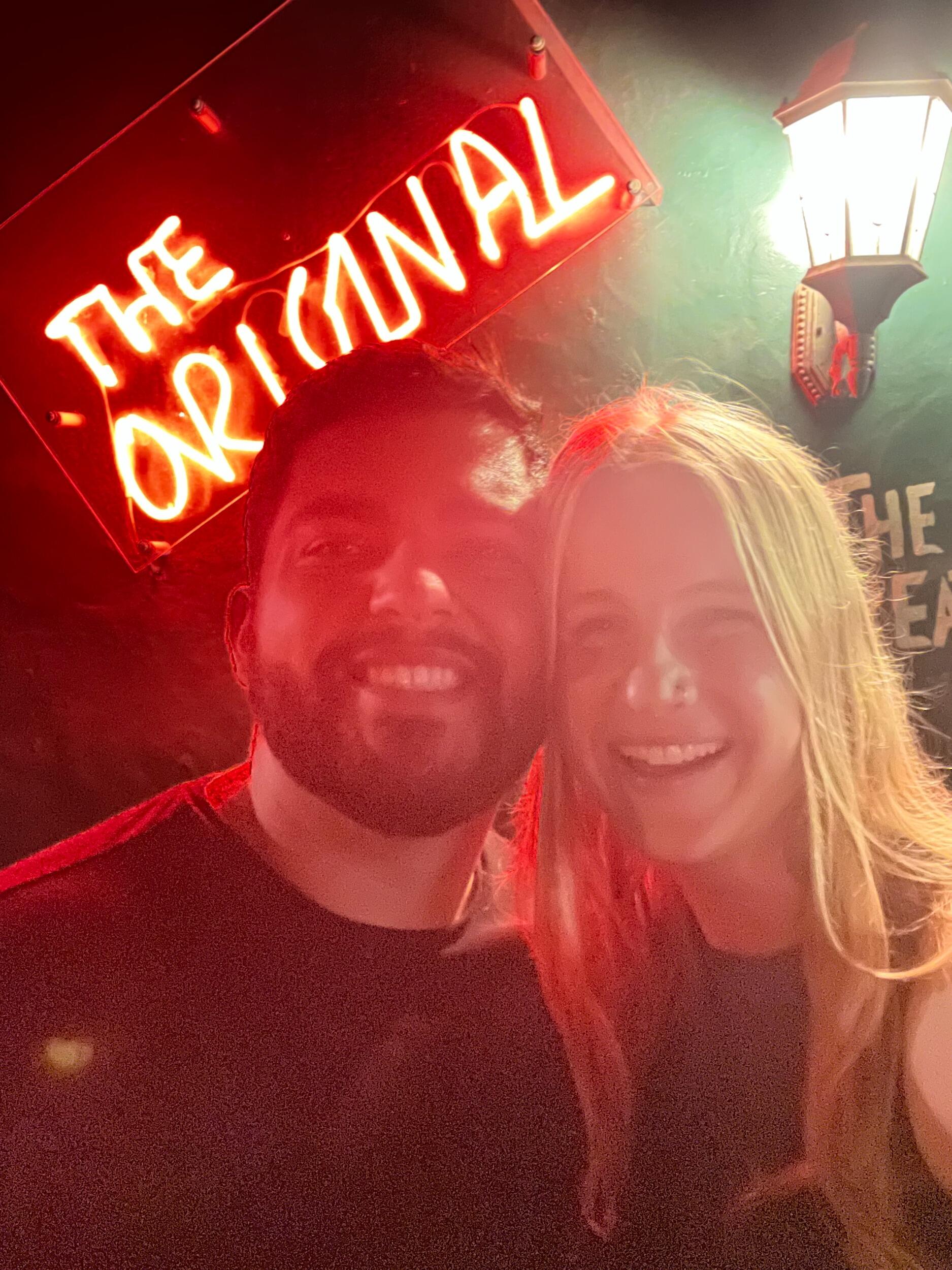 We went back to Galveston to meet Jesús' parents and made sure to get dinner at The Original, which was where we shared our first lunch back in May.