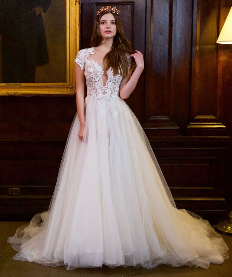 berta bridal ball gown