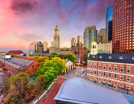 boston city skyline