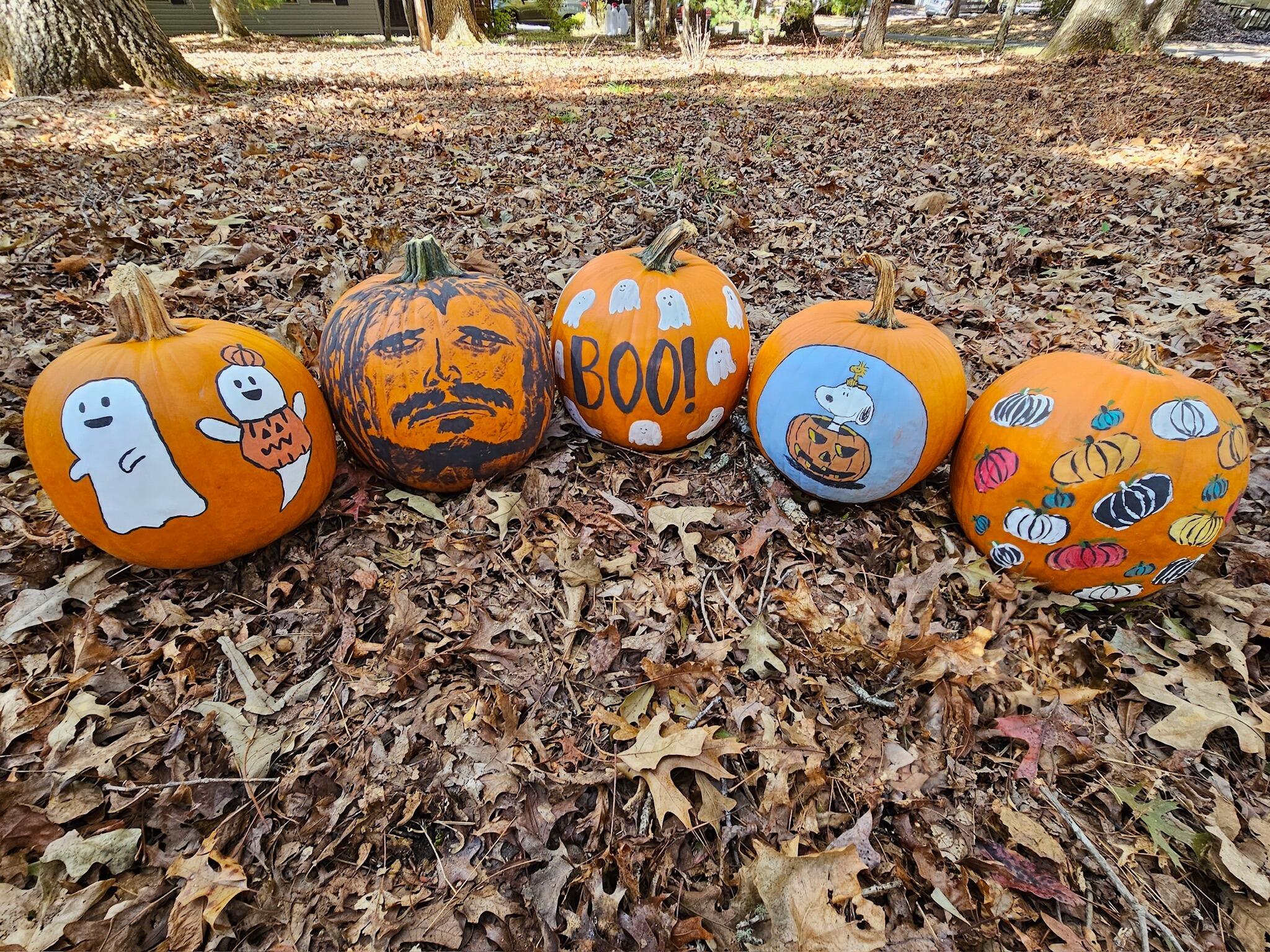 Painted Pumpkins!