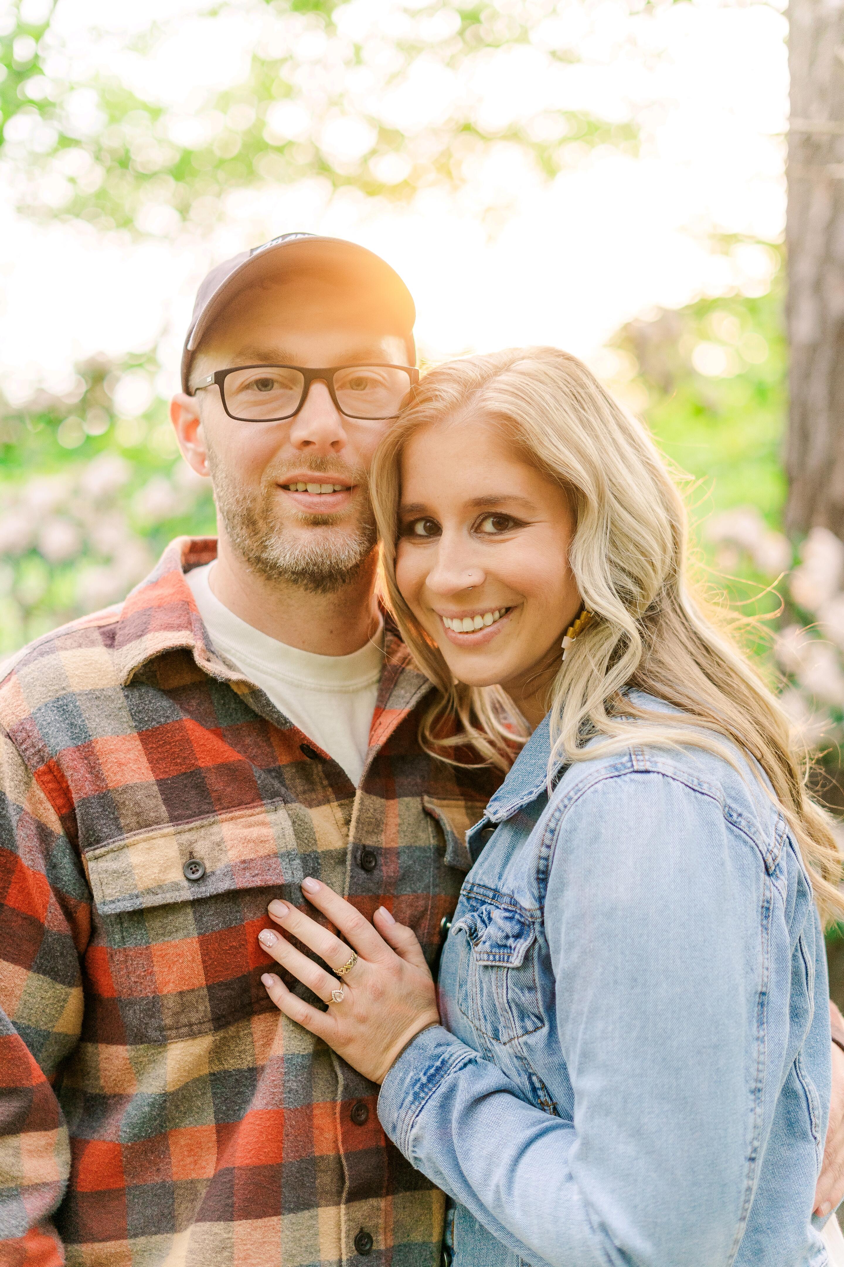 Getting our engagement pictures done!