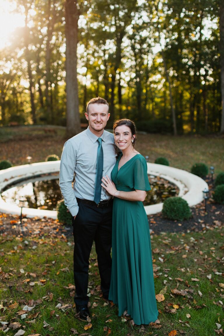 Last wedding we attended before ours! 