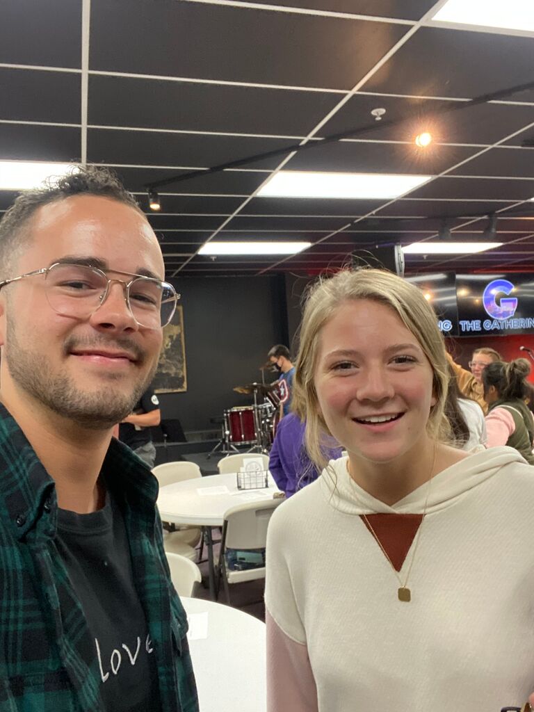 Just a few days after Hannah’s 18th birthday, she attended "The Gathering", a young adult ministry at the church where Josh was interning that summer. In a surprising twist, Josh realized he had unknowingly seen Hannah before—his college roommate had led worship with her at a conference earlier that year and had even sent Josh a video of it just a month prior. Talk about divine timing! To top it off, Josh snapped a quick photo of them that night to send to his roommate—turns out, that was a great decision!