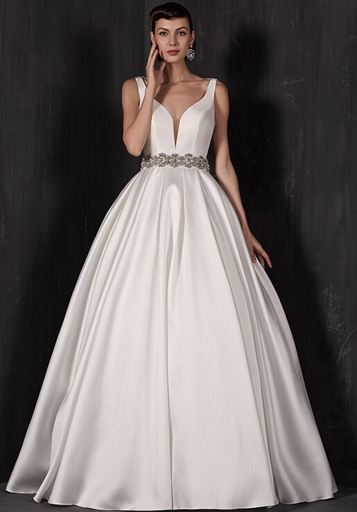 Calla Blanche 16127 Paulette Wedding Dress | The Knot