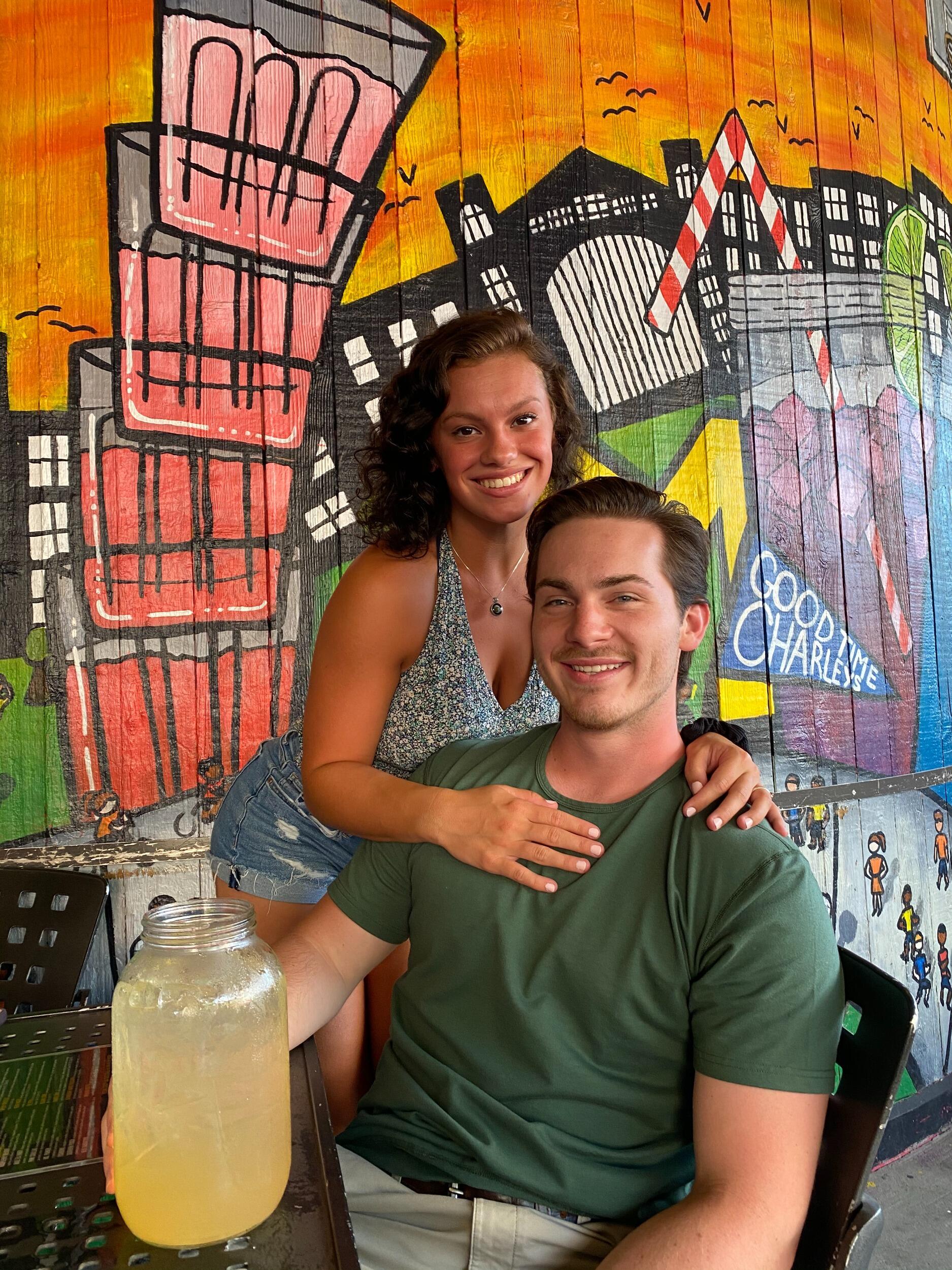 Their first time out of the house since March of 2020, thanks COVID. Over the 2020 season, they graduated at home, spent a lot of time watching movies and tv shows. 