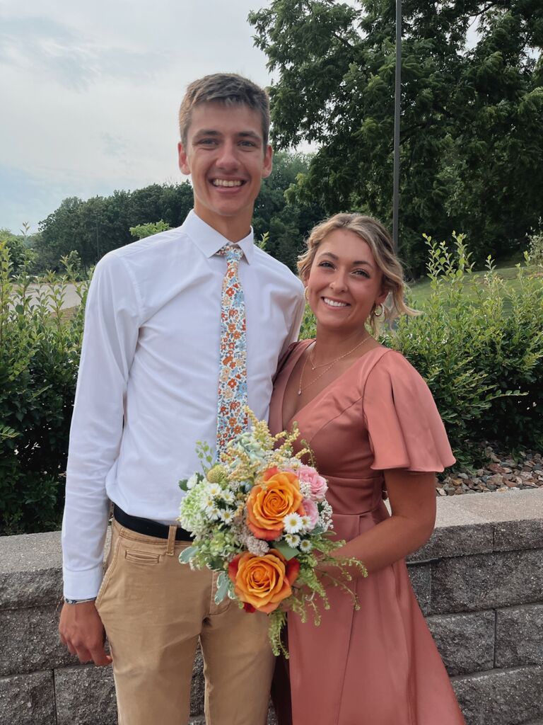 Eli and Lizzy's wedding. Our highlight of summer 2023! Zach showed Enya's family how he can get down on the dance floor. 