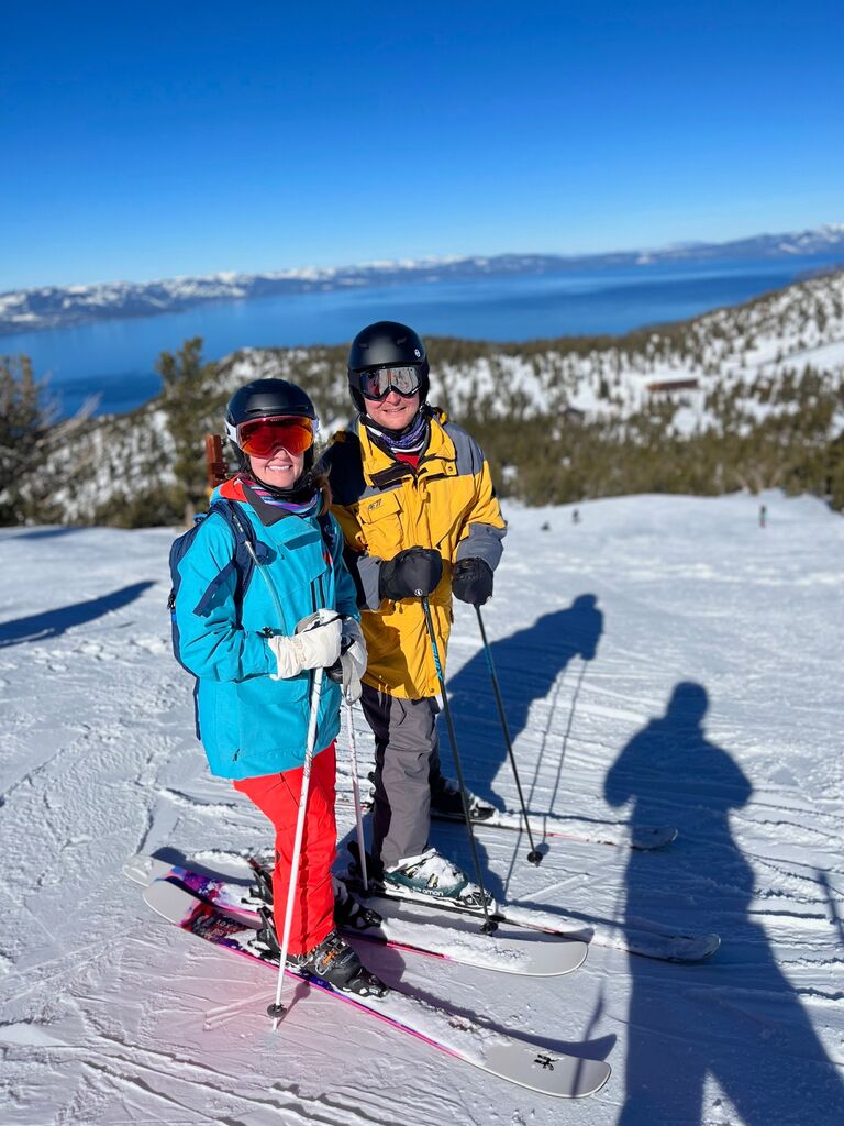John's first ski trip in Heavenly and the first time meeting part of John's family