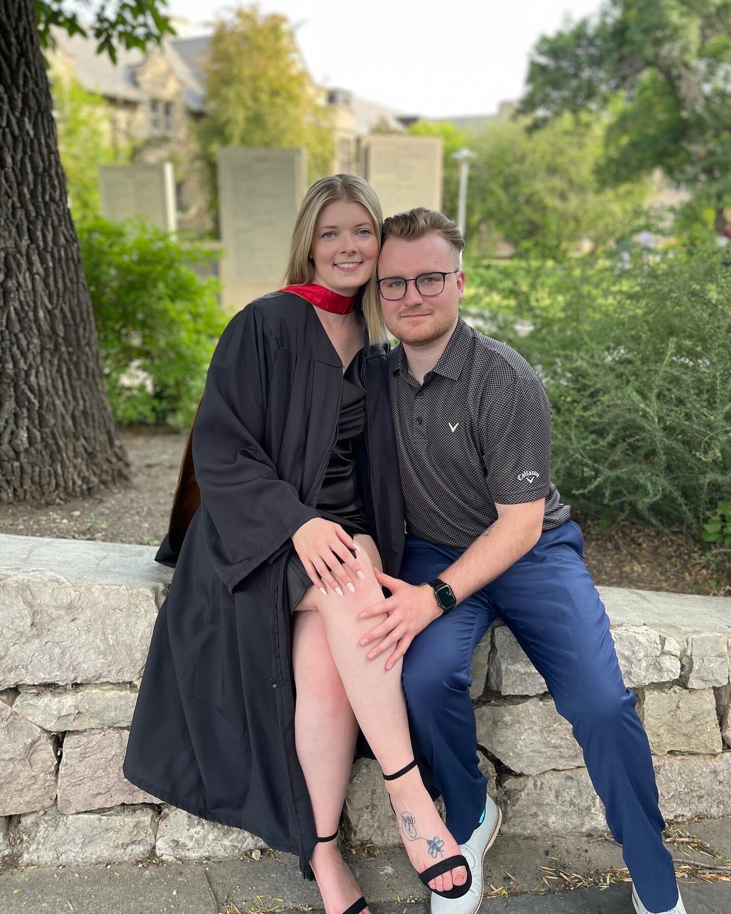 Brett and Kennedi both convocated in June 2023. Brett started working at Axis Engineering in Saskatoon and Kennedi started working on Obstetrics in Prince Albert. They then moved to Martensville in July 2023.