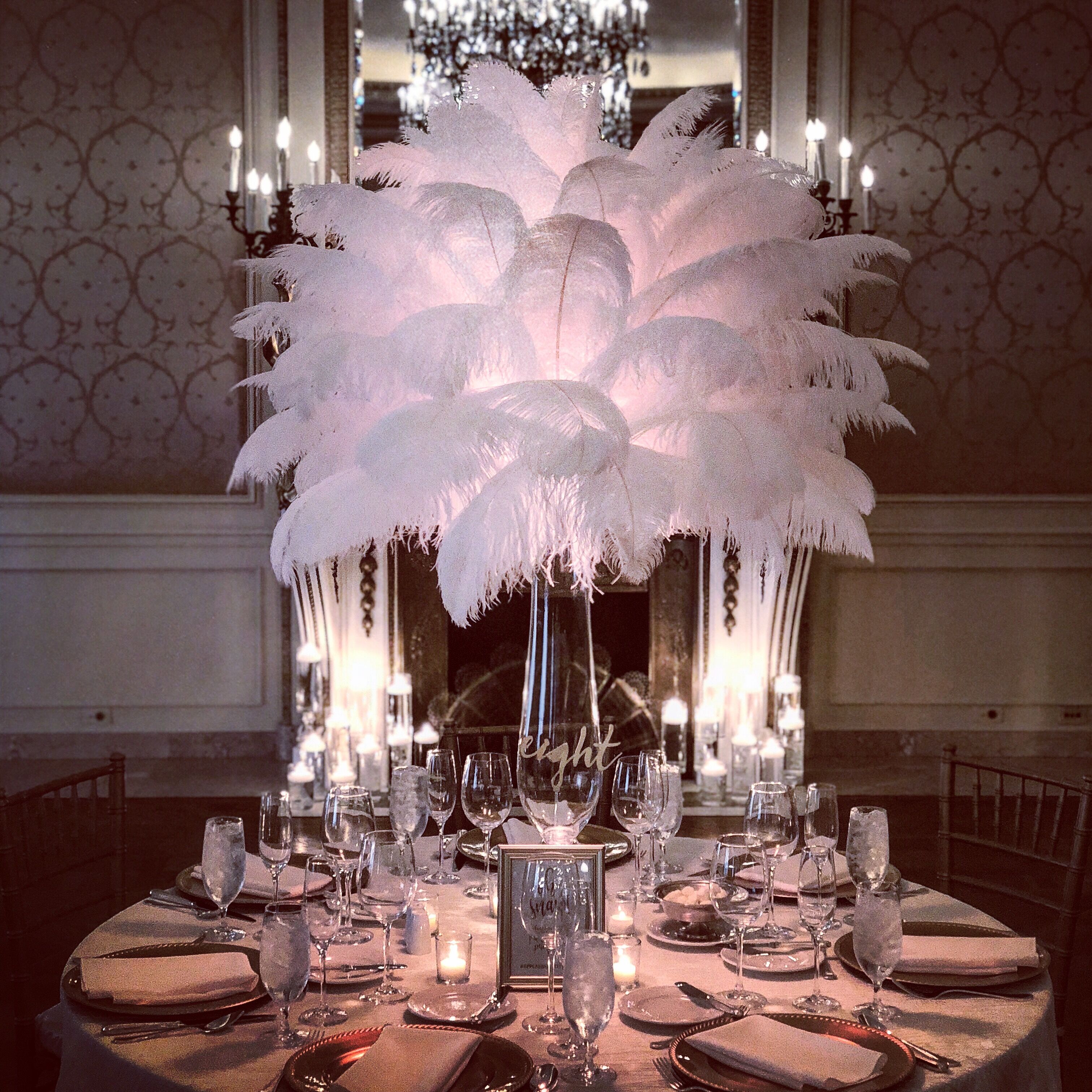 Rent-a-Centerpiece, An Ostrich Feather Company | Decor - The Knot