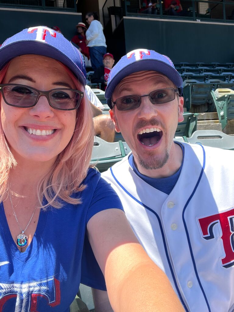 Texas Rangers vs the dumb Angels haha.
