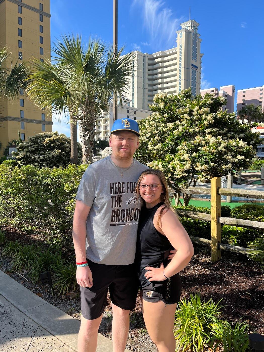 The first vacation together!