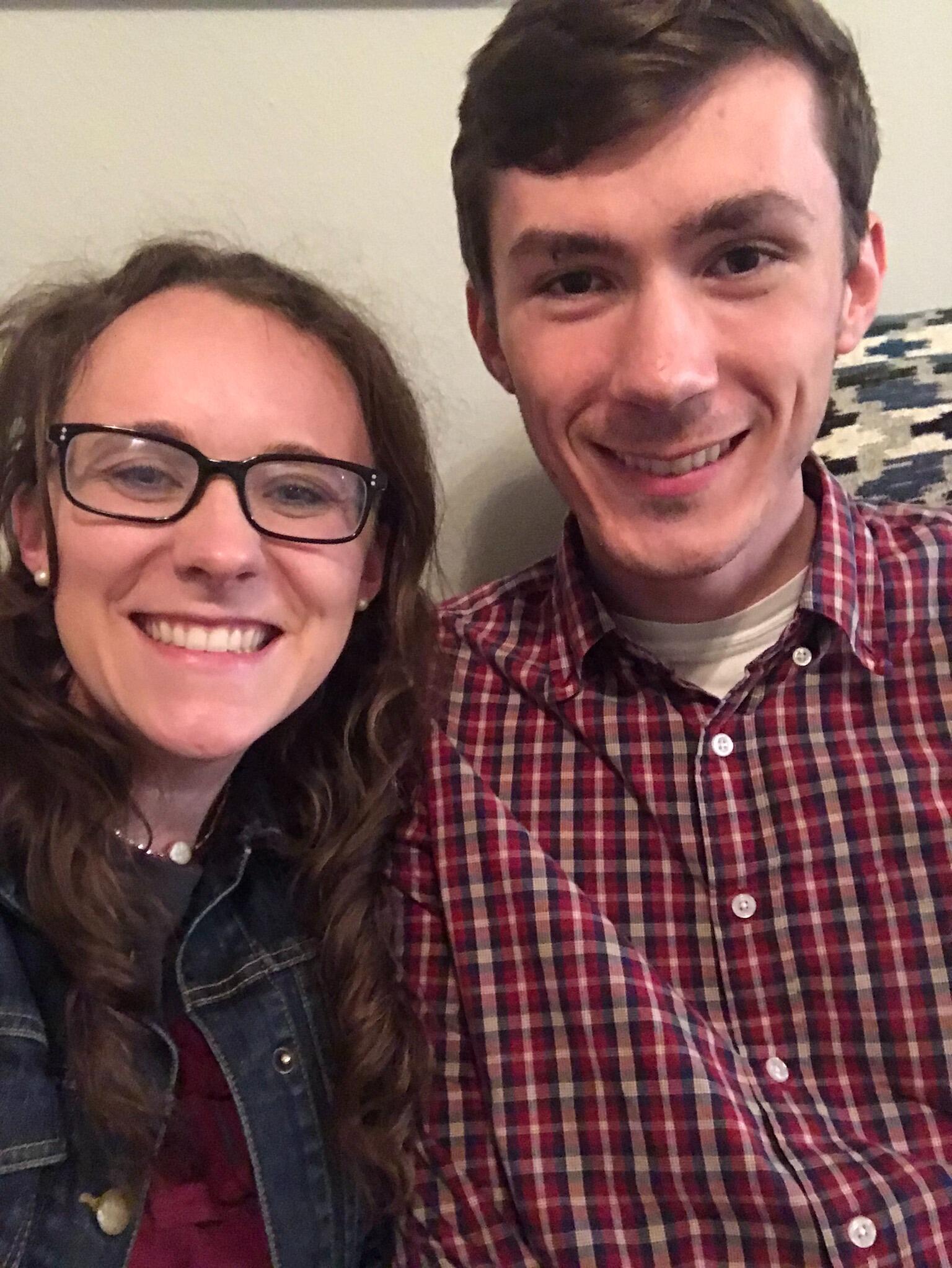 This is the day that we became official. We had been going on dates for several months before this, but this is the day Sydney asked, "So, what are we?"