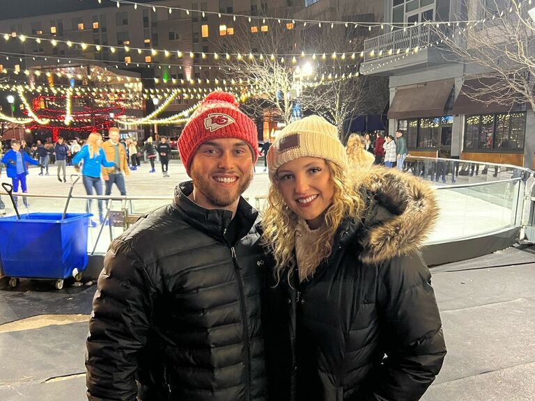 Ice skating