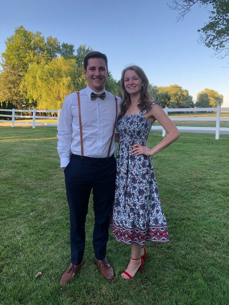 Waldo, OH, at the wedding of Cierra and Jonny Culler, friends of the groom