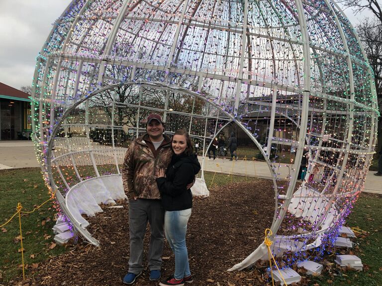 Our first date!